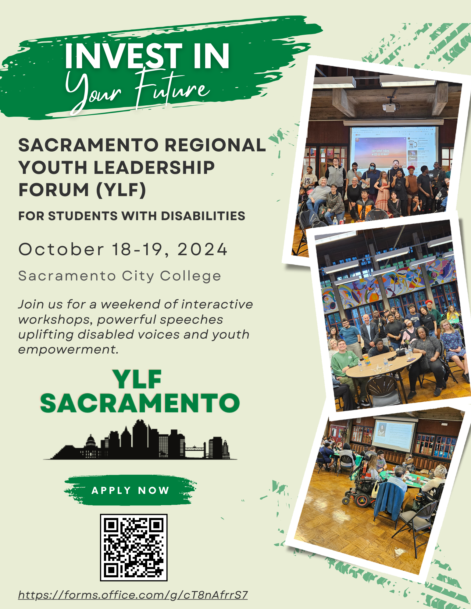 Sacramento Regional YLF Event 2024 Flyer